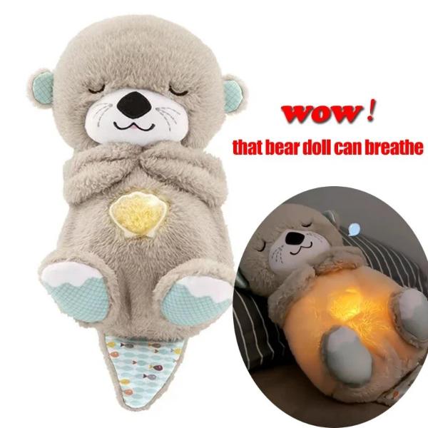 Heartbeat Aid Puppy Toy Plush Otter