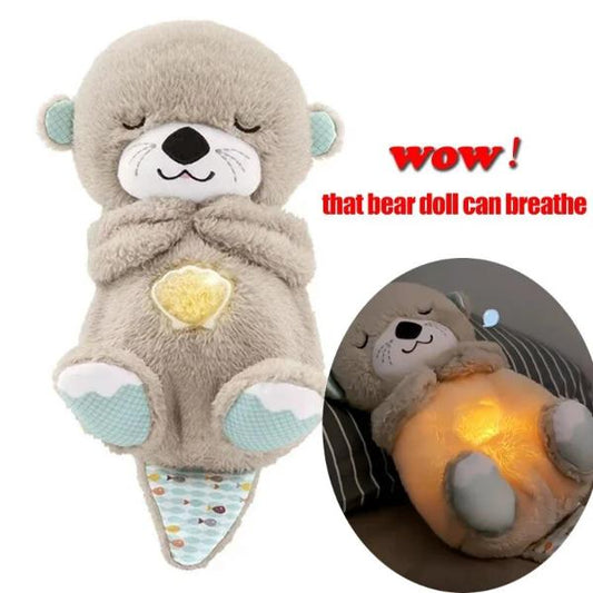 Breathing Plush Heartbeat Otter