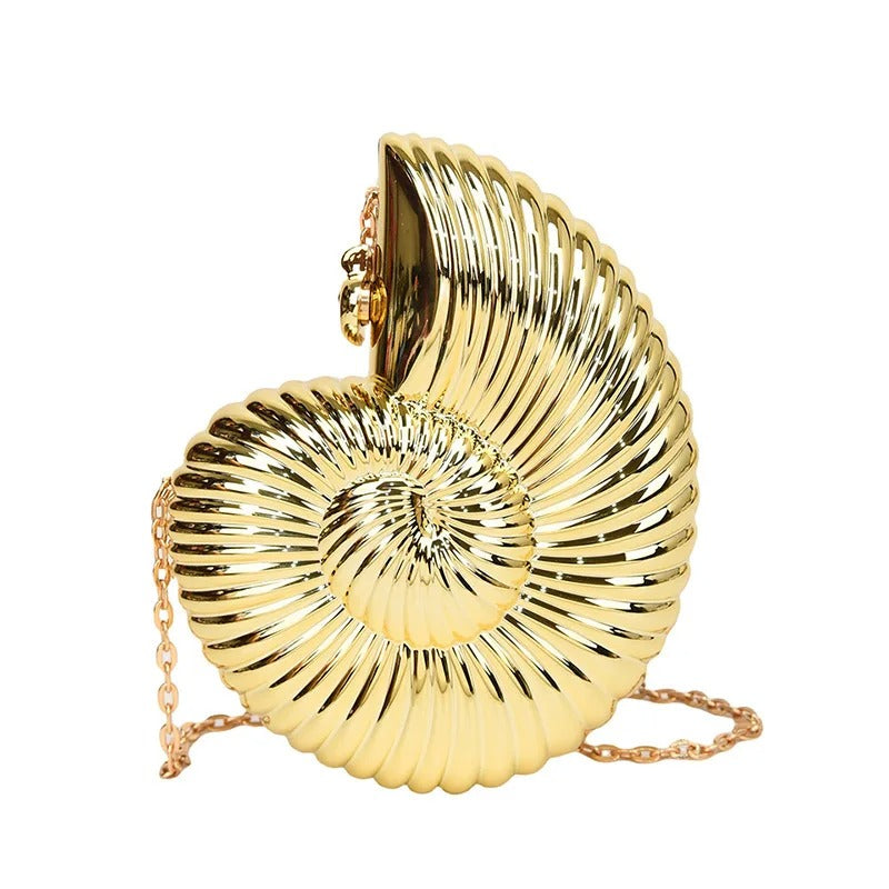 Luxury Acrylic Shell Clutch Bag