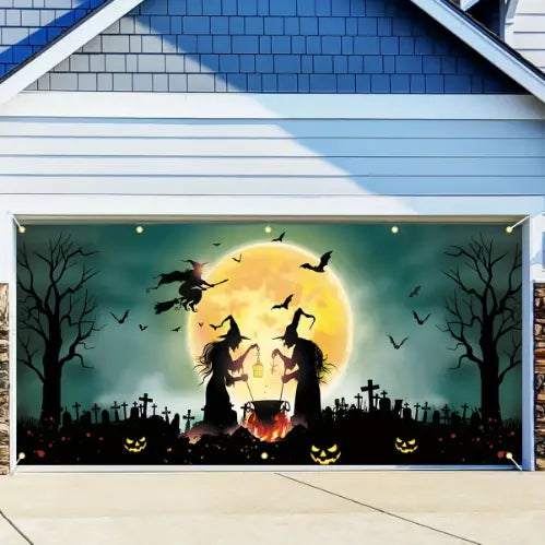 Halloween Garage Door Decoration