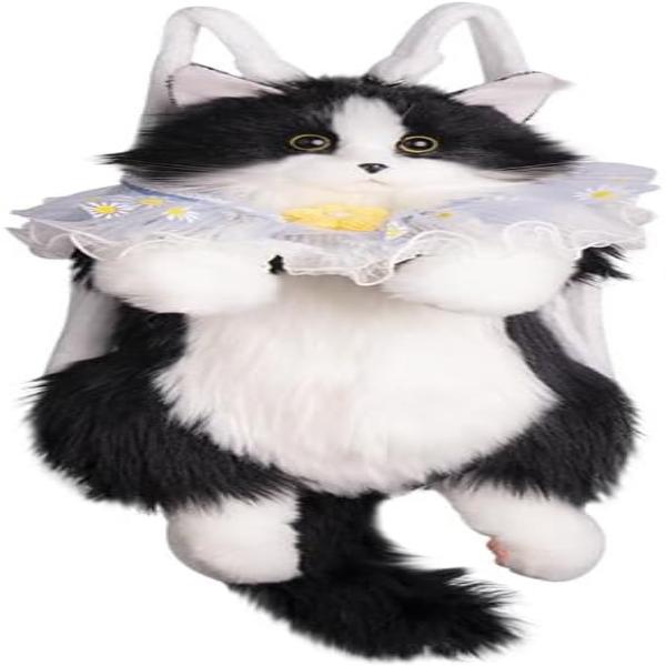 Ultra Realistic Handmade Ragdoll Plush Cat Bag