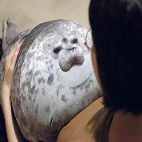 Baby Seal Plush Pillow