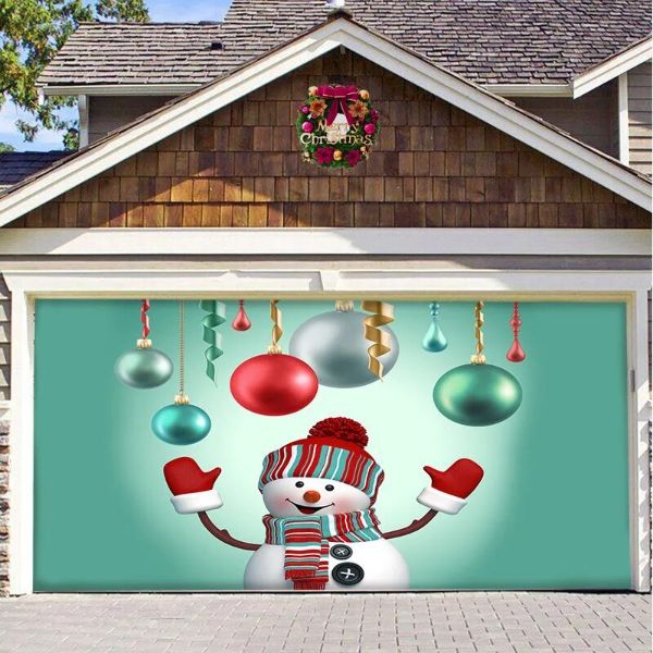 Christmas Garage Door Decoration
