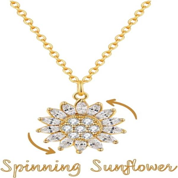 Sunflower Necklace