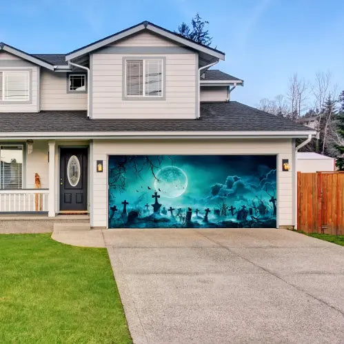 Halloween Garage Door Decoration