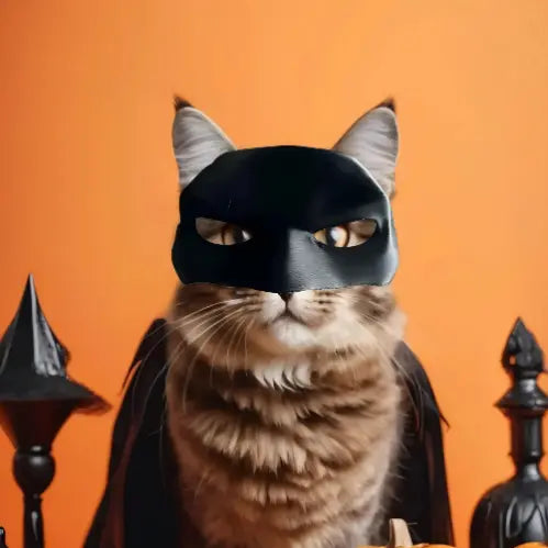 Avenger Batman Mask For Cats