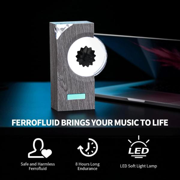 VENOM Ferrofluid Music Rhythm Desktop Lamp Decoration