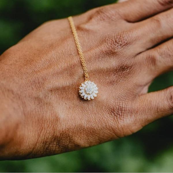 Sunflower Necklace