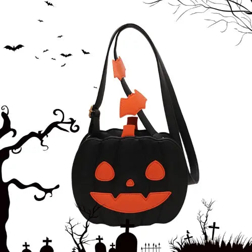 Halloween Pumpkin Crossbody Bag