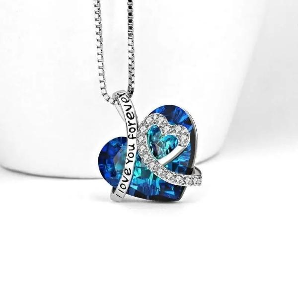 I LOVE YOU FOREVER HEART NECKLACE