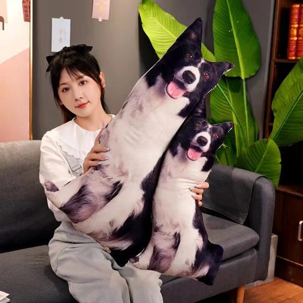 3D Dog Plush Pillow