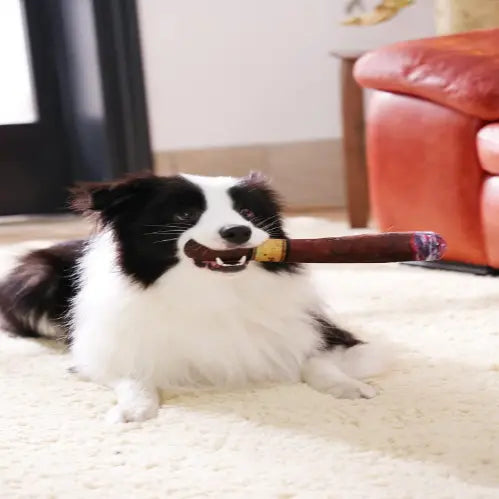 Dog Cigar Plush Toy