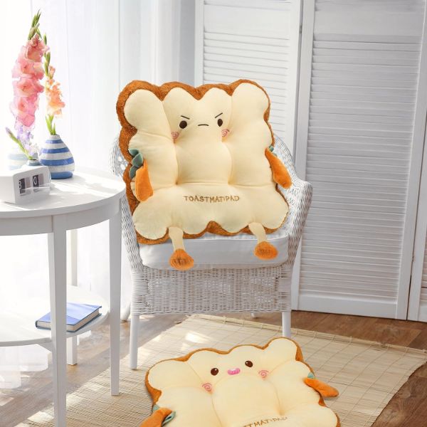 French Toast Bread Plush Pillow Cushion