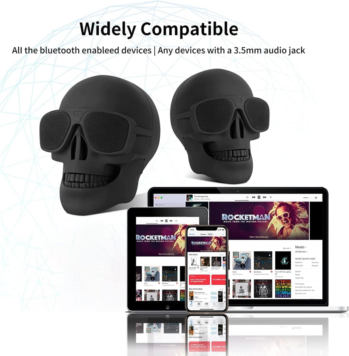 SkullHead Bluetooth Speaker