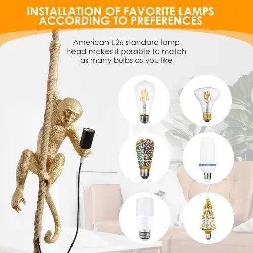 Monkey Beam Lamp