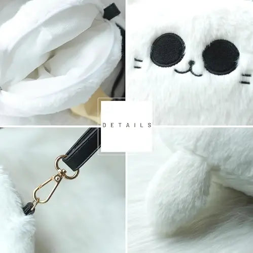 Gojo Satoru Cat Plush Doll Pillow & Bag ( LIMITED EDITION)