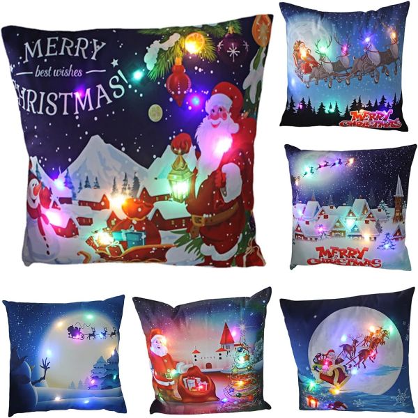 2023 Christmas LED Cushion Cover (45 cm)