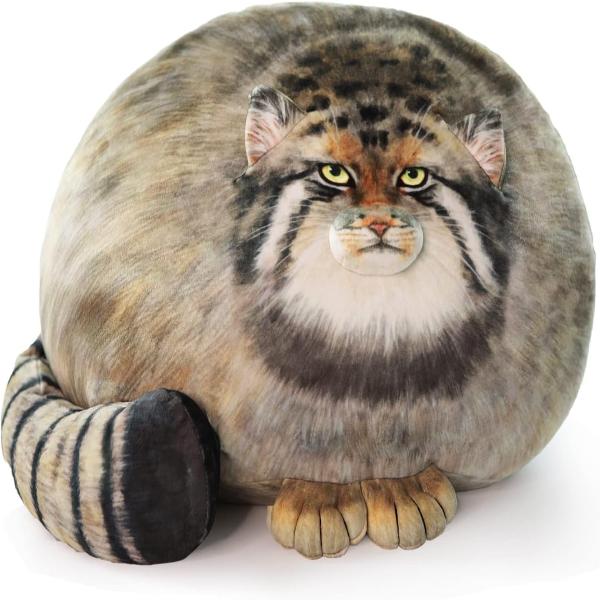 3D Pallas Cat Plush – Barkermeow