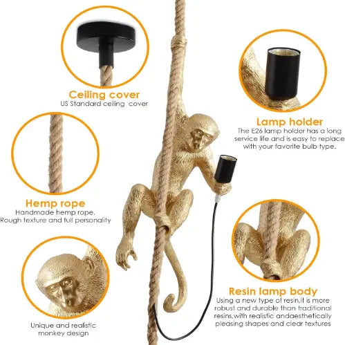 Monkey Beam Lamp