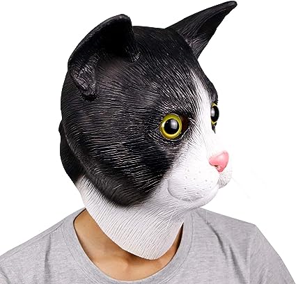 Halloween Cat Prank Mask