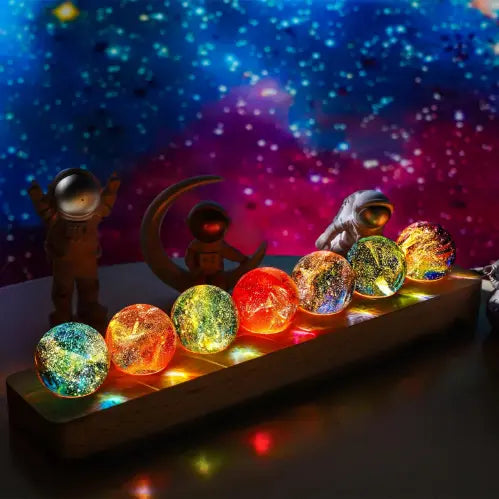 7 Chakra Natural Healing Sphere Illuminators
