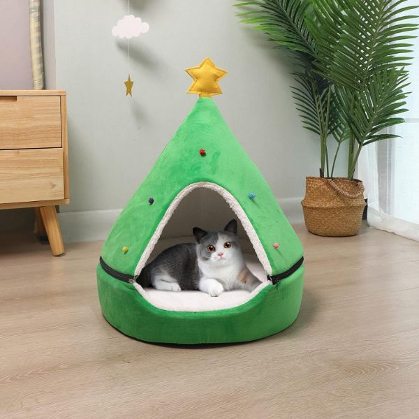 Christmas Tree Cat Bed ( LIMITED EDITION)