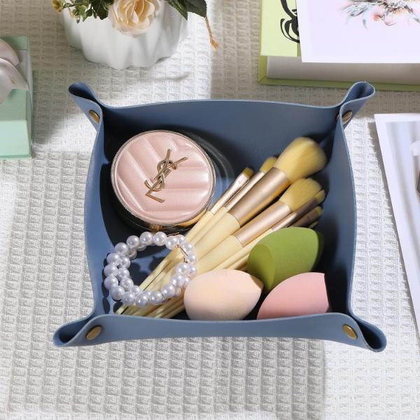 Nordic Leather Tray Organizer