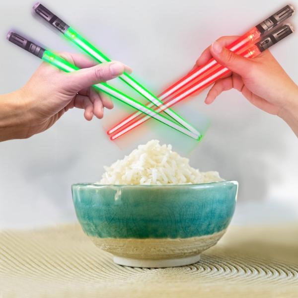 JEDI LIGHT SABRE CHOP STICKS