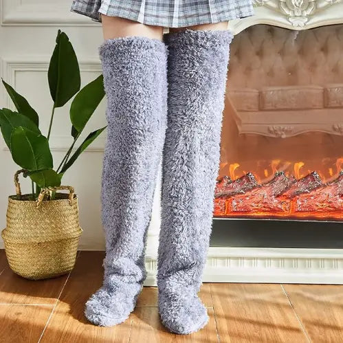 Fluffy Leg Warmers