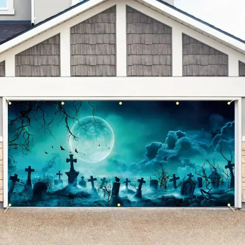 Halloween Garage Door Decoration