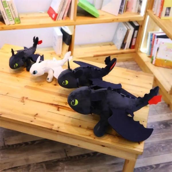 Toothless & Light Fury Plush