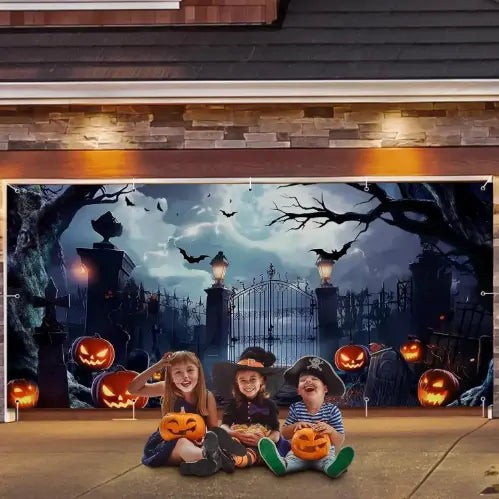 Halloween Garage Door Decoration