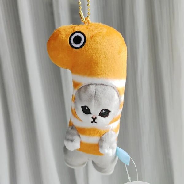 Shark Cat Shrimp Plush Doll