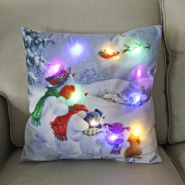 2023 Christmas LED Cushion Cover (45 cm)