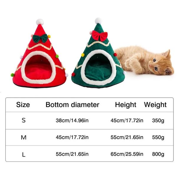 Christmas Tree Cat Bed ( LIMITED EDITION)