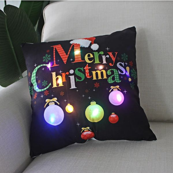 2023 Christmas LED Cushion Cover (45 cm)