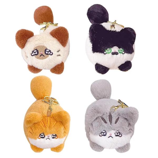 FREE GIFT ( U.P. $24.99) : Wagging Tail Cat Plush Key Chain Bag Pendant