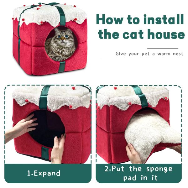 Christmas Tree Cat Bed ( LIMITED EDITION)