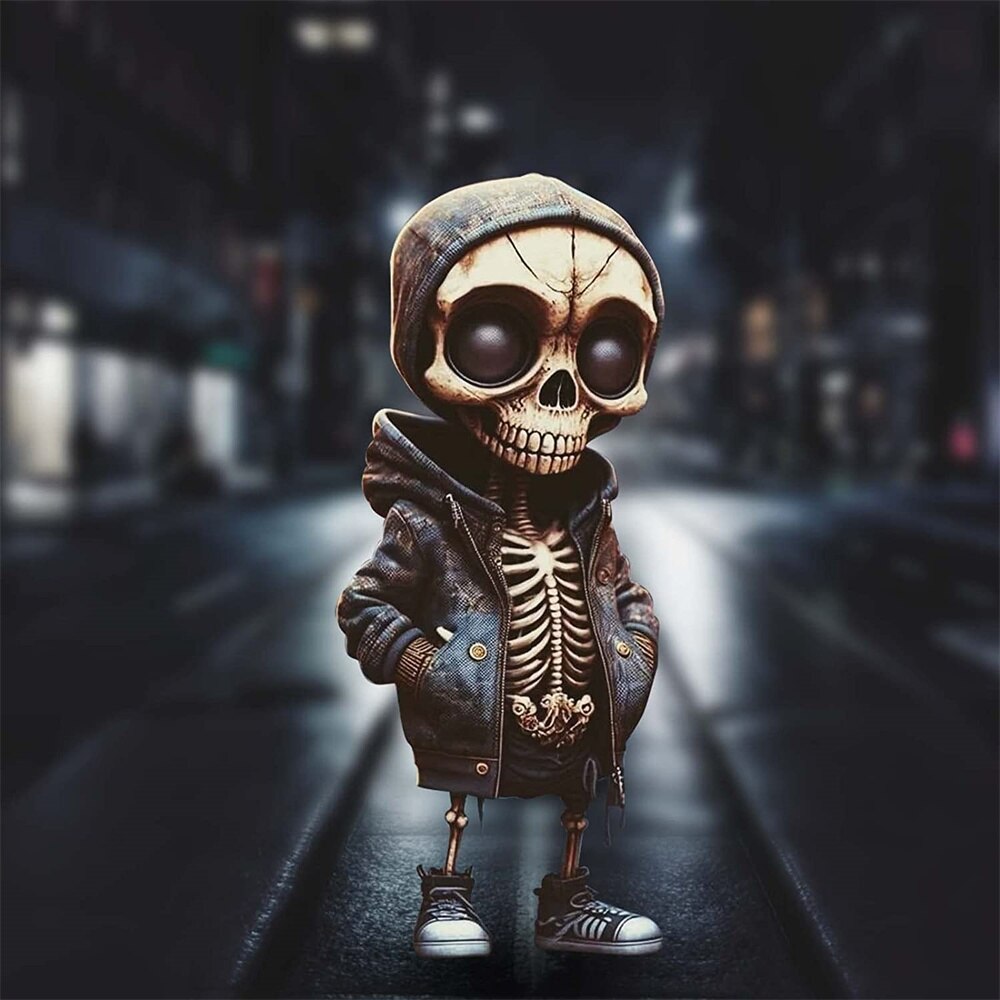 Cool Halloween Skeleton Ornament Figurines