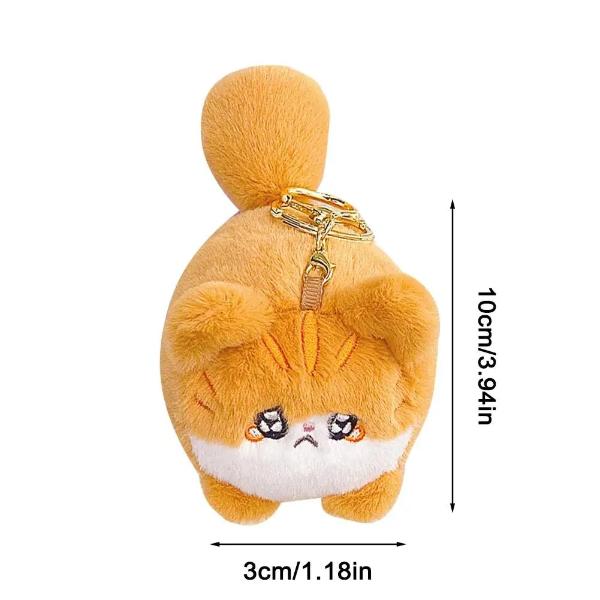 FREE GIFT ( U.P. $24.99) : Wagging Tail Cat Plush Key Chain Bag Pendant