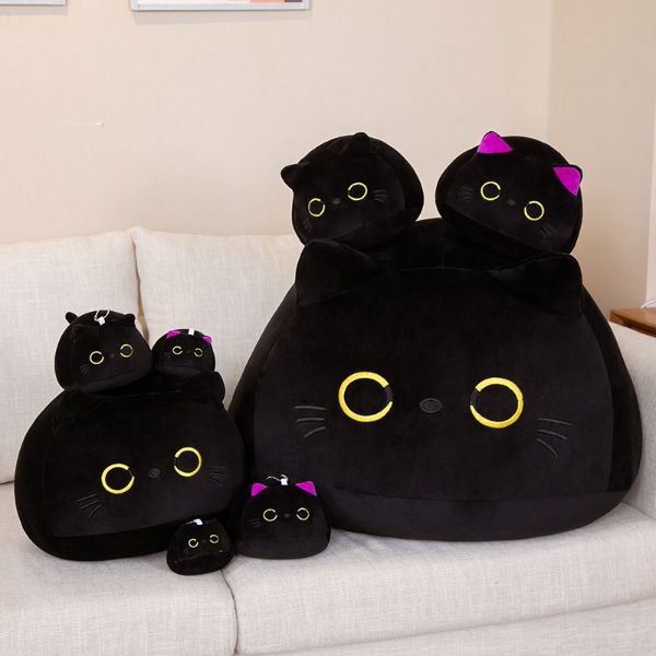 Black Cat Plushie & Cousins