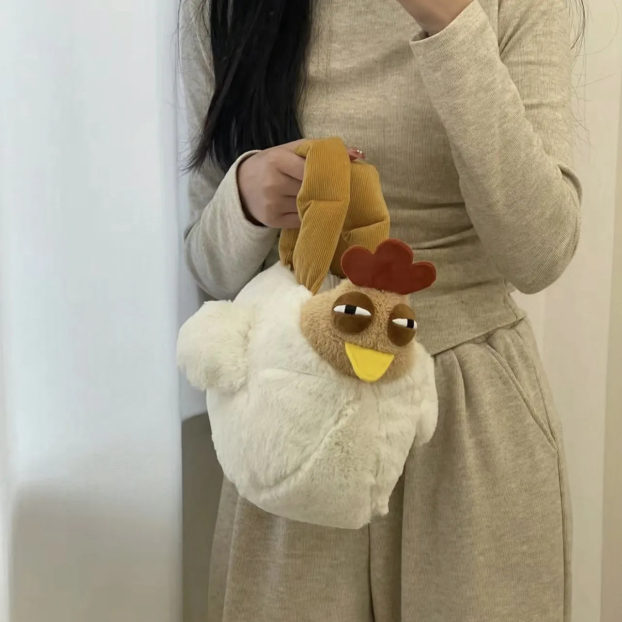 Dozy Chicken Plush Bag