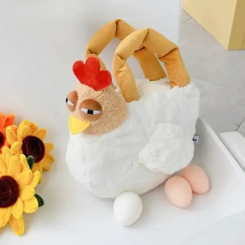 Dozy Chicken Plush Bag