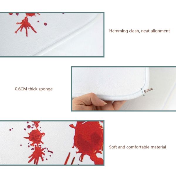 BloodyTrail - Color Changing Bath Mat