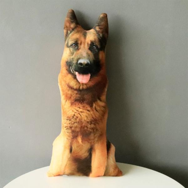 3D Dog Plush Pillow