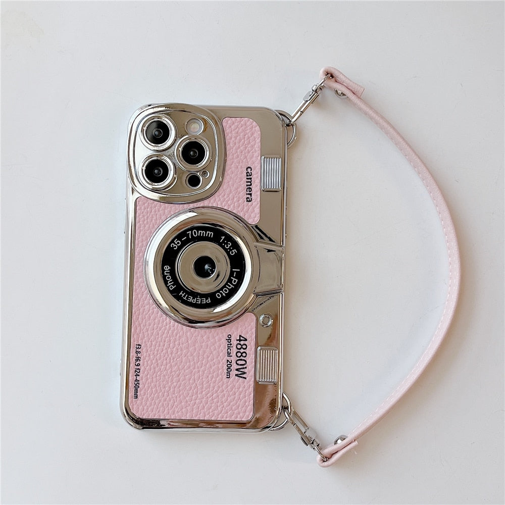 Luxury Korean 3D Camera Phone Case