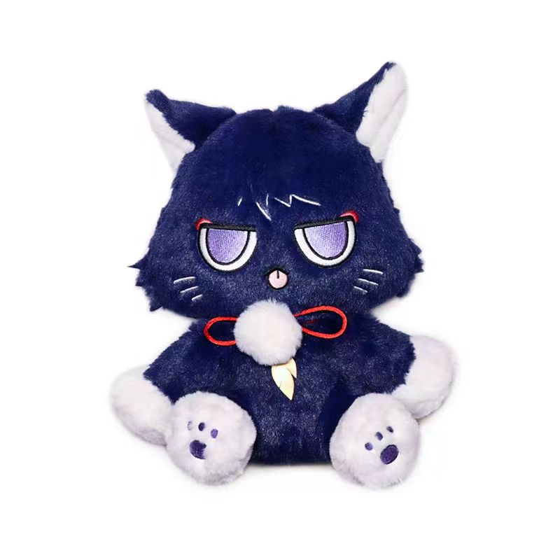 Scaramouche Genshin Impact Wanderer Cat Plush Toy