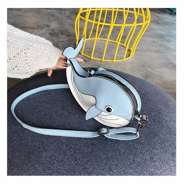 Shark & Whale Women Shoulder Crossbody Handbag