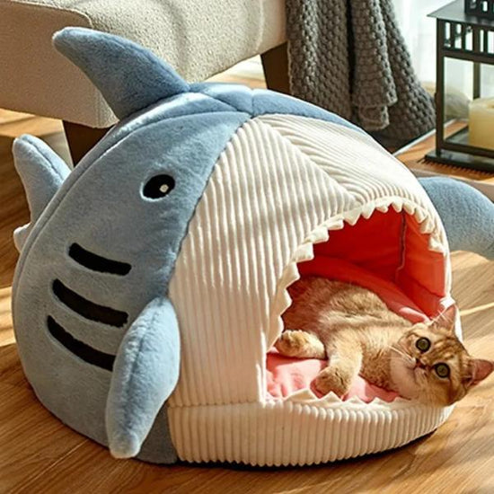 Shark, Angler & Puffer Fish Cat Bed – Barkermeow