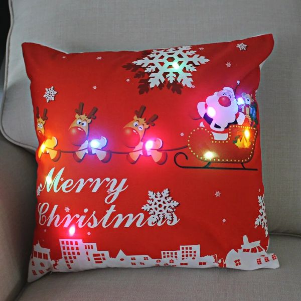 2023 Christmas LED Cushion Cover (45 cm)